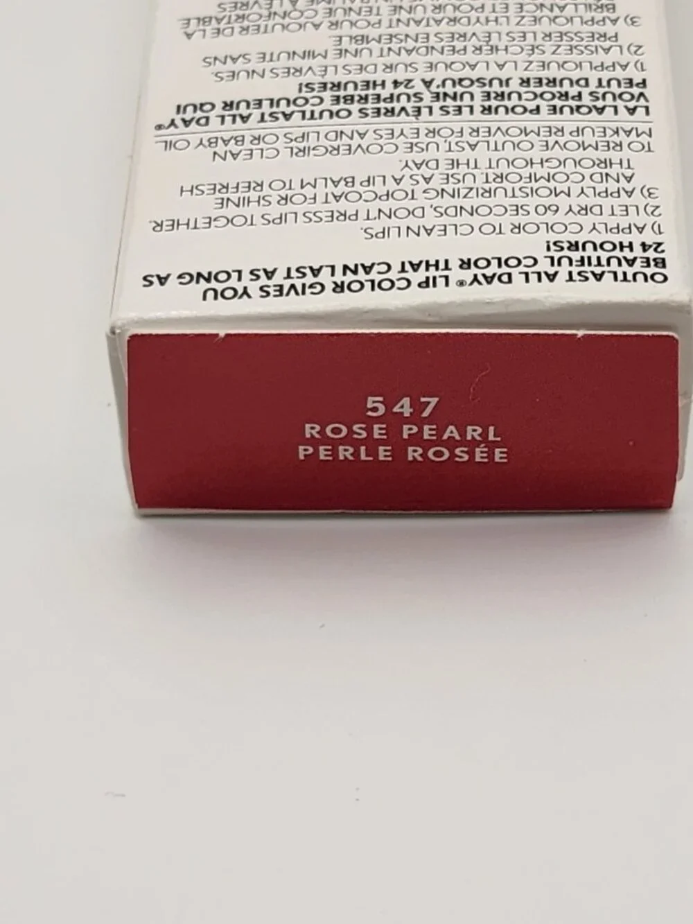 CoverGirl Outlast All-Day Lip Color 547 Rose Pearl Longwear Liquid Lipstick New